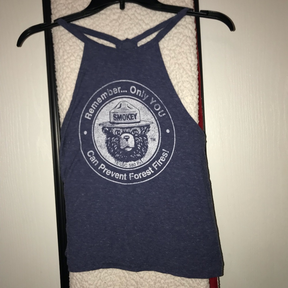 Only You Can Prevent Wildfires tank